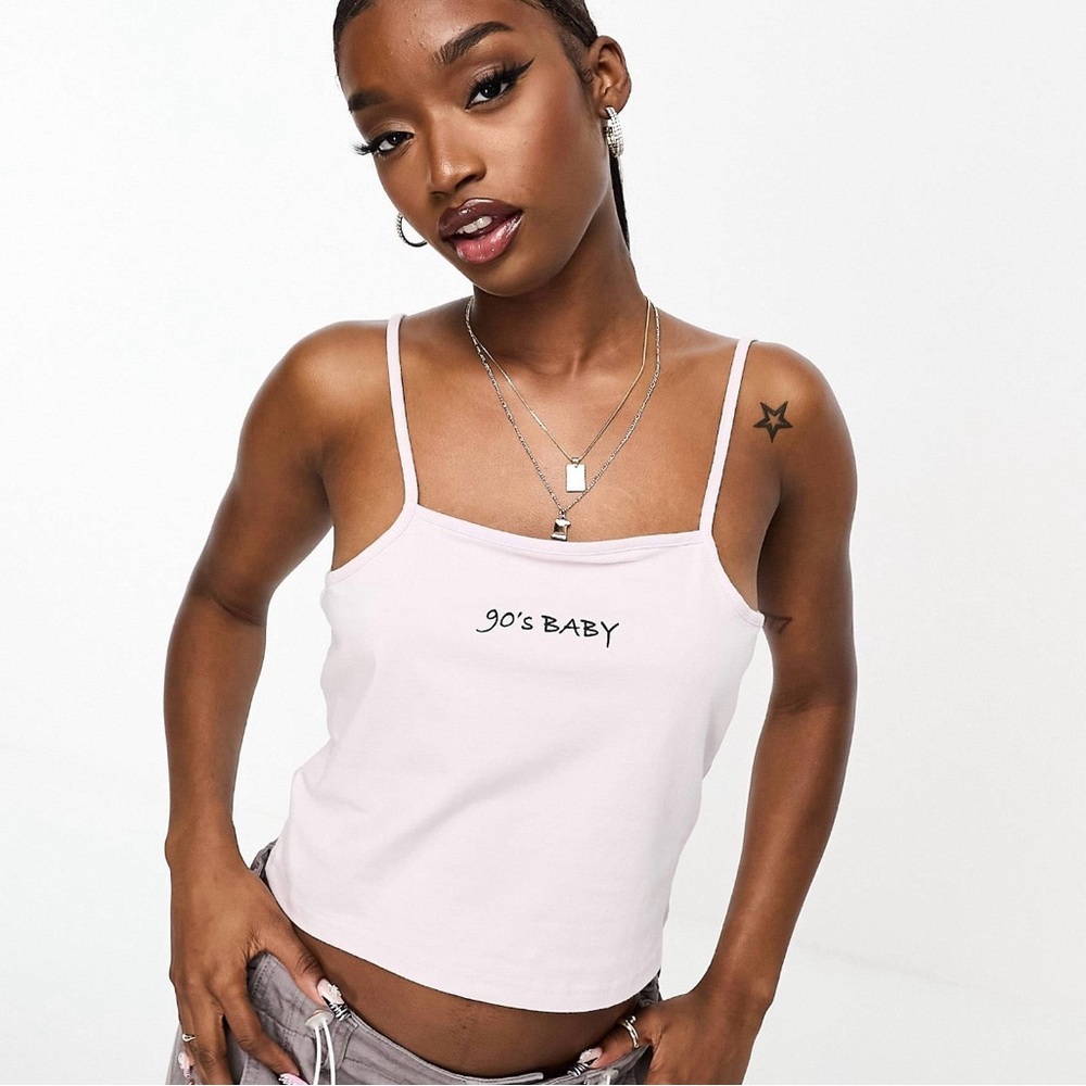 90’s Baby Crop Top Lavender​